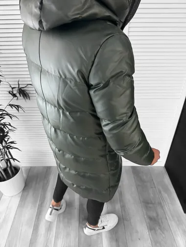 Geaca barbati groasa kaki 9020 58-2